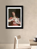 East End Prints art print with inspirational text - British product