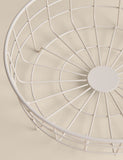 Wire fruit basket with banana hanger (British brand)