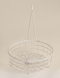Wire fruit basket with banana hanger (British brand)
