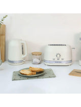 Hamilton Beach Ella Breakfast Kettle and Toaster Set - Cream