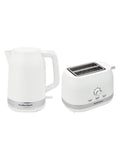 Hamilton Beach White Ella Breakfast Kettle and Toaster Set
