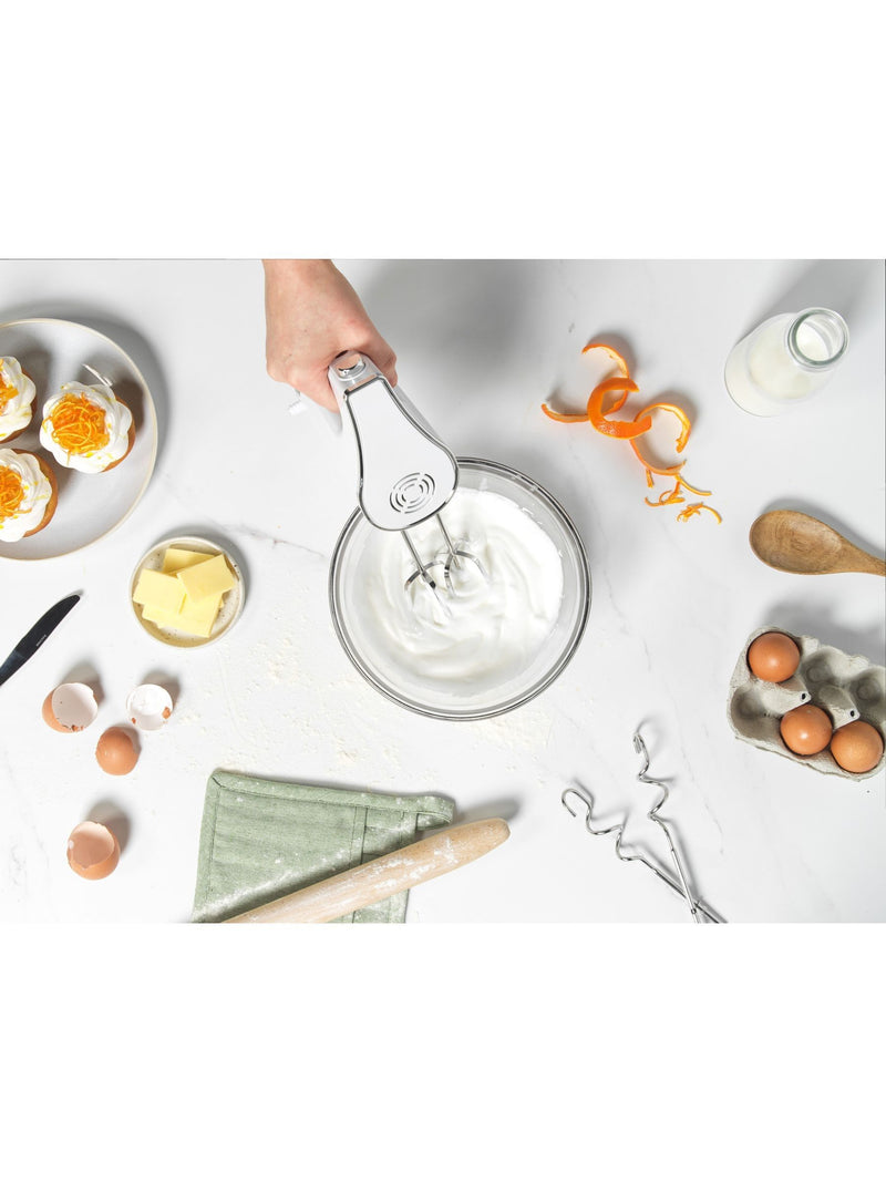 Salter Ice White Shimmer Boston hand mixer (British brand)