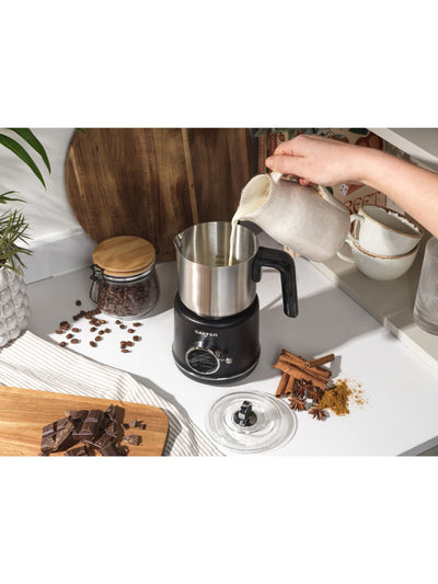 Salter Silver 3-In-1 Electric Milk Frother