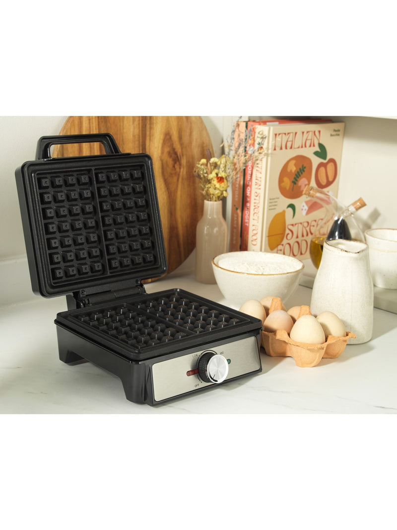 Salter Silver Aspen XL Waffle Maker