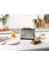 Salter Silver 2 Slice Stainless Steel Toaster