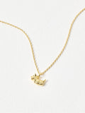Oliver Bonas Gold Tone Hamish Scottie Dog Pendant Necklace
