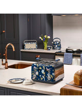 Laura Ashley Elveden Navy 4-Slice Toaster