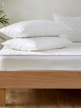 Martex Cotton Quilted Mattress and Pillow Protector Set