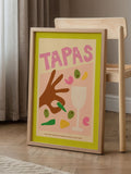 We Are Proper Good Multi Tapas Art Print (British brand)