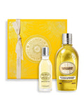 L'Occitane Almond Oil Collection body care duo, UK version