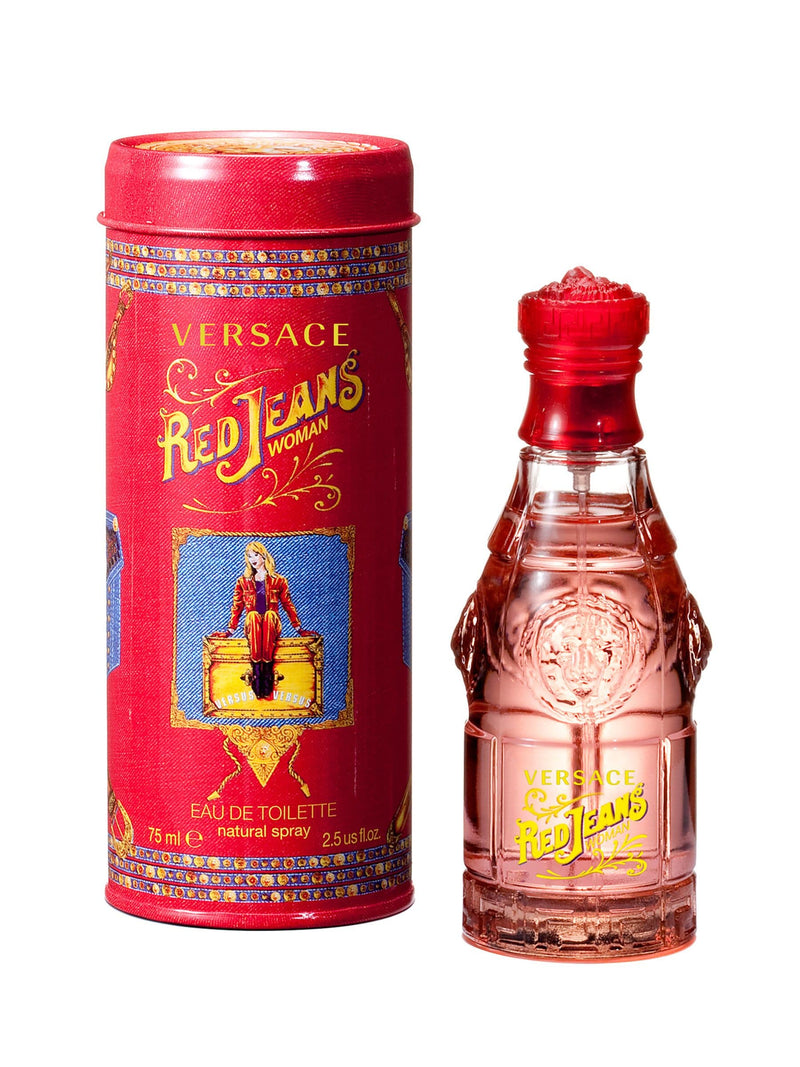 Versace Red Jeans Eau de Toilette 75ml (British brand)