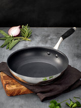 Stellar James Martin Silver Non-Stick Frying Pan 24cm