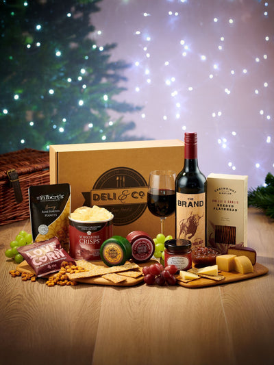 Spicers of Hythe Wine and Cheese Gift Hamper