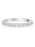 Beaverbrooks white 9ct gold diamond ring - British product