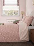 Helena Springfield Pink Meadow Posy 100% cotton duvet set, UK version
