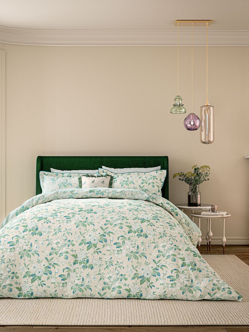 V&A Green Briar Bloom duvet set (British brand)