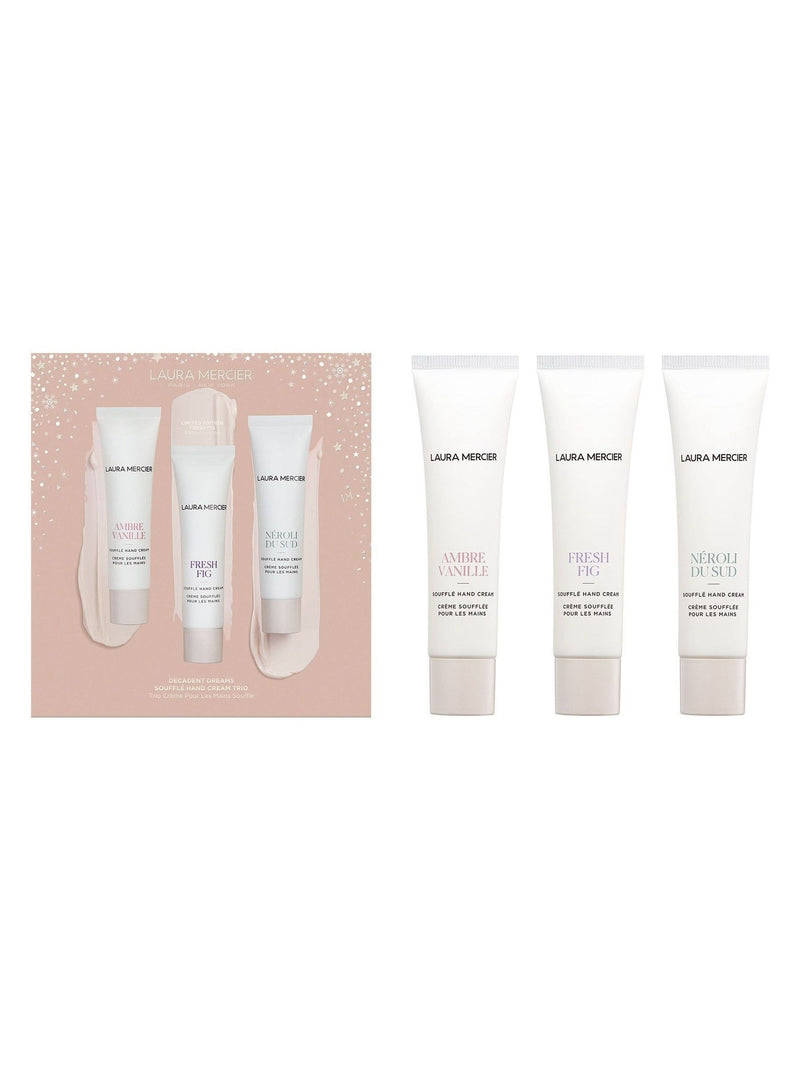Laura Mercier Decadent Dreams Souffle Hand Cream Trio