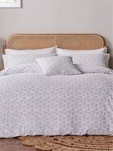 Cloud Grey Mae 100% Cotton Duvet Set