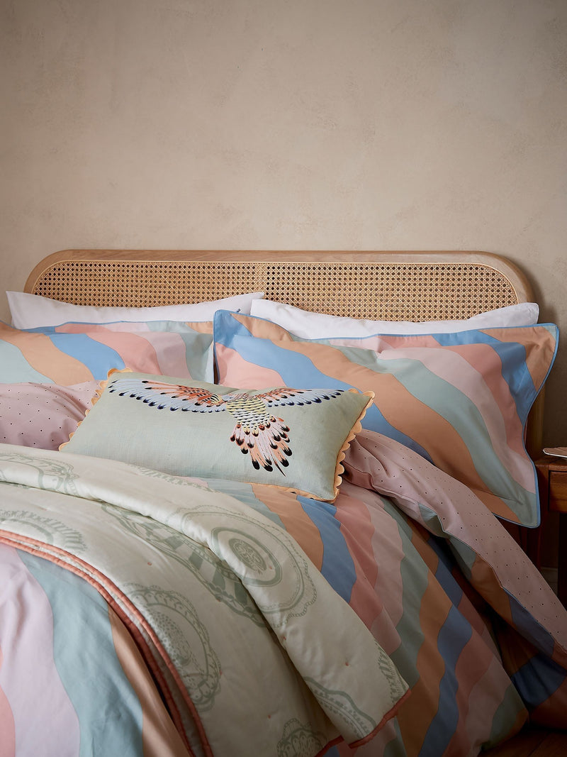Yvonne Ellen Multi Signature Stripe duvet cover set (British brand)