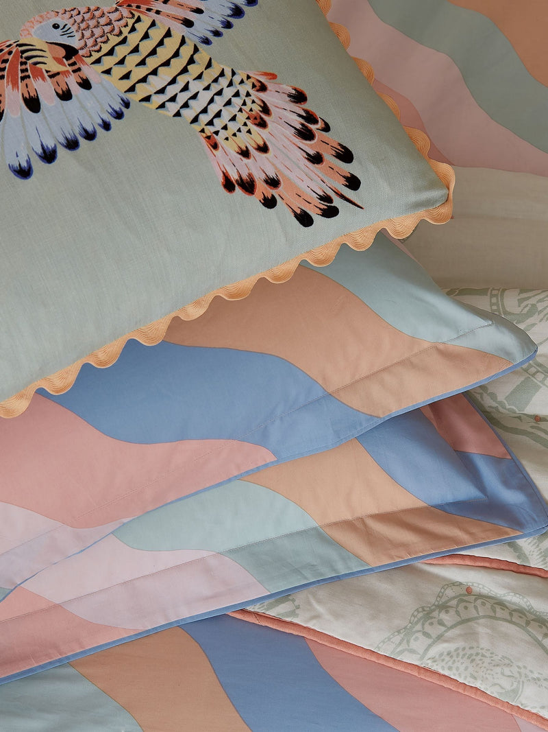 Yvonne Ellen Multi Signature Stripe duvet cover set (British brand)