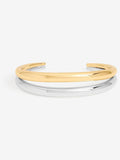 Jon Richard Gold Two Tone Double Row Cuff