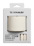 Stanley Cream Quencher Boot + Straw Topper 1.18L