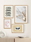 1x Gallery Oak Dried 008 wall art print - British product
