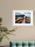 East End Prints White Trevessa art print - British product