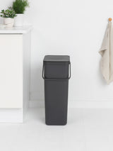 Brabantia Grey Sort & Go Recycle Bin 40L