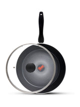 Tower Black Smart Start Gourmet 28cm Multi-Pan with Lid - Non-Stick Frying Pan