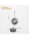 Tower Graphite Cerastone Pro 18cm saucepan (British brand)