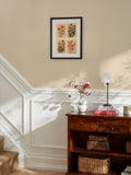Laura Ashley Black Antique Flowers large wall art frame, UK version
