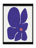 Graham & Brown Blue Abstract Flower photo frame, UK version