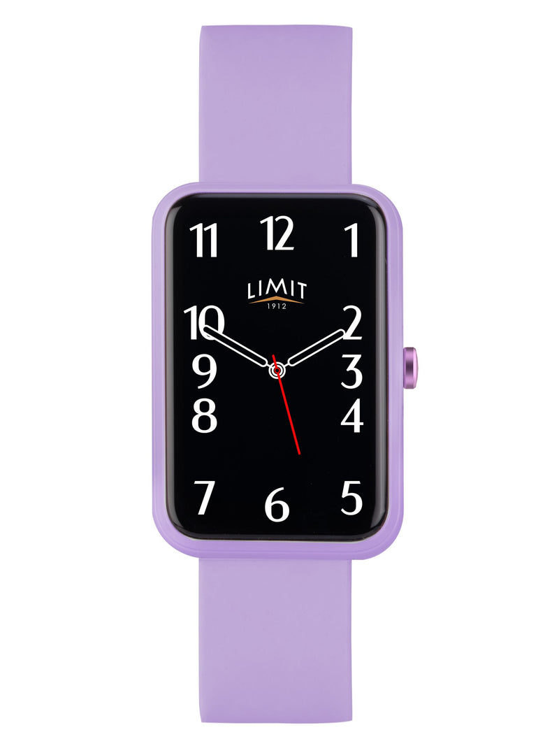 Limit purple rectangular smartwatch with strap 30mm, UK version