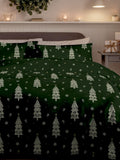 Copenhagen Home Evergreen Oh Christmas Tree duvet cover set Single - British product