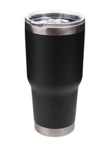 Widdop Black Harvey Makin Insulated Steel Travel Tumbler 30oz