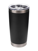 Widdop Black Harvey Makin Steel Tumbler Insulated Travel Mug 20oz