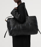 AllSaints Leather Ares Holdall - British product