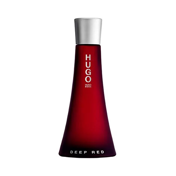 Women's Hugo Deep Red eau de parfum 90ml bottle, UK version