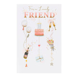 UK Greetings Lovely Friend Birthday Card General Household ASDA