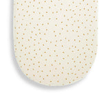 The Little Green Sheep Organic Moses Basket Fitted Sheet - Linen Rice GOODS Boots