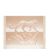 Cartier Cashmere Reflecting Panthère de Cartier Blanket (190cm x 140cm)