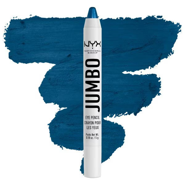 NYX Jumbo Eye Pencil Blueberry Pop, imported from the UK