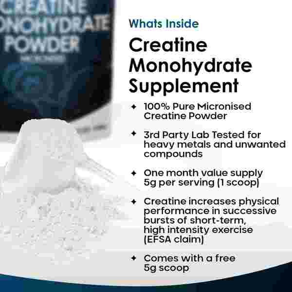 New Leaf Creatine Monohydrate Powder 150g Micronized Gym - McGrocer