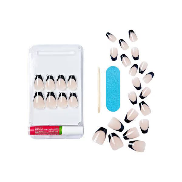 DNR Kiss French nails 28 piece set - British product