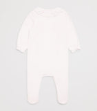 Tartine et Chocolat cotton frill-collar all-in-one 0-24 months (British brand)