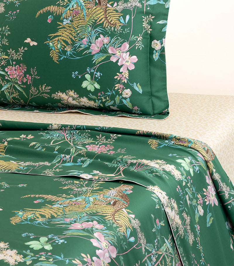Yves Delorme Contes Super King flat sheet 270cm x 295cm (British brand)