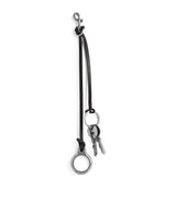 Balenciaga AirTag Subway Compatible Leather Keychain
