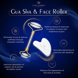 Pure Derma London Terahertz Gua Sha Roller, imported from the UK
