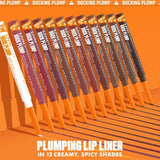 NYX Duck Plump Lip Liner Swollen Spice, imported from the UK